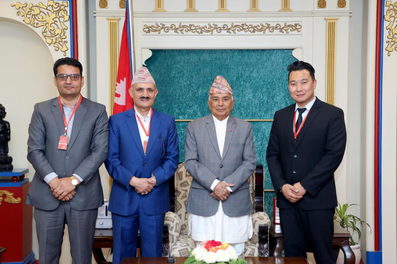 Press Note: Meeting With President of Nepal